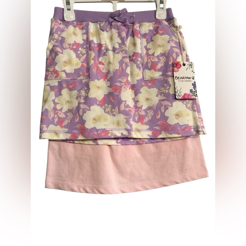 Bearpaw Floral Purple and Pink  Skirt